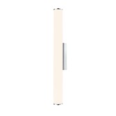 Photograph: Franklite Baton Medium Chrome Bathroom Led Wall Light Complete With Opal Acrylic Diffuser - IP44 - 3000K - Dimmable - 525mm