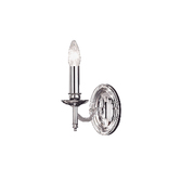 Photograph: Franklite Petrushka Polished Chrome Single Wall Light