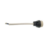Photograph: GU10 17.5cm Lampholder White/Black