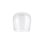 Photograph: Idolite Adele 19cm Seeded Wine Glass Shade (D) 85mm Top Hole, Clear