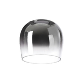 Photograph: Idolite Adele 23.5cm Wine Glass Shade (A) 82mm Top Hole, Smoke Fade