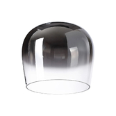 Photograph: Idolite Adele 27.5cm Wine Glass Shade (B) 42mm Top Hole, Smoke Fade
