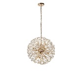 Photograph: Idolite Alborz French Gold 12 Light Crystal Sphere Pendant