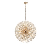 Photograph: Idolite Alborz French Gold 24 Light Crystal Sphere Pendant