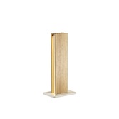 Photograph: Idolite Angel Medium Oak/Sand White/Frosted Led Table Lamp - 3000K