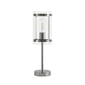 Photograph: Idolite Annapurna Polished Chrome Finish 1 Light Table Lamp