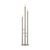 Photograph: Idolite Ashbourne Satin Nickel 3 Light Floor Lamp - Base Only