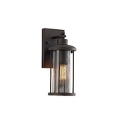 Photograph: Idolite Bank Antique Bronze Exterior Wall Light