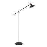 Photograph: Idolite Blackwall Black/Copper Floor Lamp