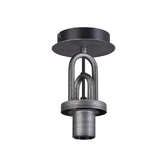 Photograph: Idolite Camille 12cm Flush Ceiling Light, 1 x E27, Aged Pewter