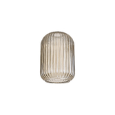 Photograph: Idolite Camille 14cm Tubular Ribbed Glass, Champagne