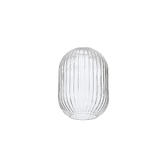 Photograph: Idolite Camille 14x20cm Almond Ribbed Glass, Clear