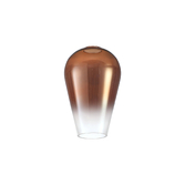 Photograph: Idolite Camille 14x21cm Pear Shaped Glass, Copper/Clear