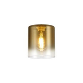 Photograph: Idolite Camille 15x17cm Cylinder Glass (K), Gold Fade/Clear