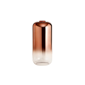 Photograph: Idolite Camille 16cm Cylinder Glass, Copper Fade/Clear