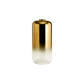 Photograph: Idolite Camille 16cm Cylinder Glass, Gold Fade/Clear