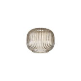 Photograph: Idolite Camille 16x13cm Pumpkin Shaped Ribbed Glass, Champagne
