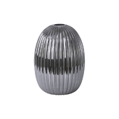 Photograph: Idolite Camille 20cm Almond Ribbed Glass, Smoked