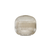Photograph: Idolite Camille 20cm Pumpkin Shaped Ribbed Glass, Champagne