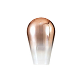 Photograph: Idolite Camille 23cm Pear Shaped Glass, Copper Fade/Clear