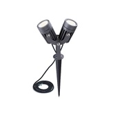 Photograph: Idolite Castro Twin Led Spike Light - 3000K, IP65