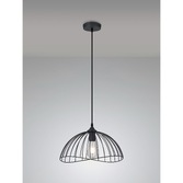 Photograph: Idolite Cecilia Graphite Finish Single Pendant Light