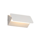 Photograph: Idolite Colindale Sand White/Frosted Exterior Led Wall Light - 3000K