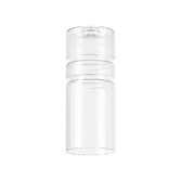 Photograph: Idolite Devine 12x28cm Clear Ribbed Sculptured Cylinder Glass (AF), Shade