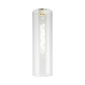 Photograph: Idolite Devine 12x40cm Clear Cylinder Glass (AC), Shade