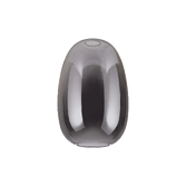 Photograph: Idolite Devine 20x30cm Smoke Plated Slim Curved Trapezium Glass Shade