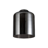 Photograph: Idolite Devine 24x31cm Chrome Plated Conical Cylinder Glass Shade