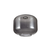 Photograph: Idolite Devine 25x19.5cm Smoke Plated Pumpkin Glass Shade