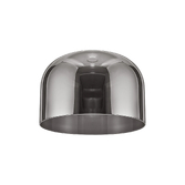 Photograph: Idolite Devine 30x17cm Smoke Plated Cloche Glass Shade