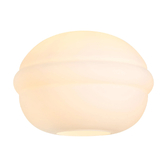 Photograph: Idolite Devine 36x27cm Open Mouth Round Ripple Opal Round Glass (AP), Shade