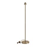 Photograph: Idolite Devine Antique Brass 1 Light E27 143cm Uplight Floor Lamp Without Shade,