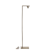 Photograph: Idolite Devine Satin Nickel 1 Light E27 155cm Downward Floor Lamp Without Shade,