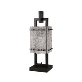 Photograph: Idolite Drakensberg Matt Black Finish 1 Light Table Lamp