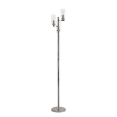 Photograph: Idolite Euston Polished Nickel 3 Light Floor Lamp