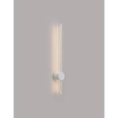 Photograph: Idolite Ghent Slim Linear Exterior Wall Lamp: 12W LED: 3000K: IP54: White