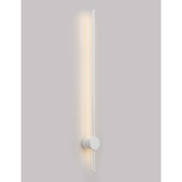Photograph: Idolite Ghent Slim Linear Exterior Wall Lamp: 20W LED: 3000K: IP54: White