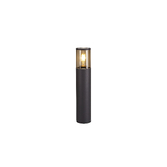 Photograph: Idolite Hutt Anthracite 45CM Exterior Post Lamp Complete With Smoked Glass - IP54