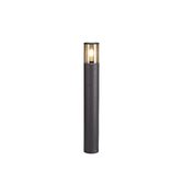 Photograph: Idolite Hutt Anthracite 65CM Exterior Post Lamp Complete With Smoked Glass - IP54