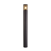 Photograph: Idolite Hutt Anthracite 90CM Exterior Post Lamp Complete With Smoked Glass - IP54