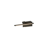 Photograph: Idolite Killian 30cm Black Over Mirror Bathroom Wall Light - 6W LED, 3000K, IP44