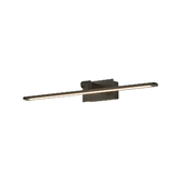 Photograph: Idolite Killian 55cm Black Over Mirror Bathroom Wall Light - 10W LED, 3000K, IP44