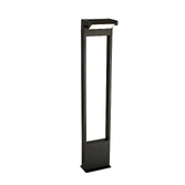 Photograph: Idolite Morden Graphite Black Led Exterior Post Lamp - 3000K