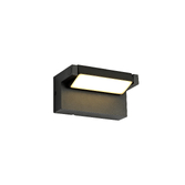 Photograph: Idolite Morden Graphite Black Led Exterior Wall Light - 3000K