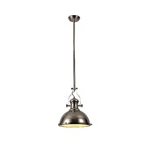 Photograph: Idolite Neasden Polished Nickel Single Pendant