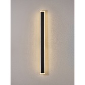 Photograph: Idolite Nordica 100CM Linear Stick Led Exterior Wall Light Black - 3000K, IP65