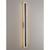 Photograph: Idolite Nordica 120CM Linear Stick Led Exterior Wall Light Dark Grey - 3000K, IP65